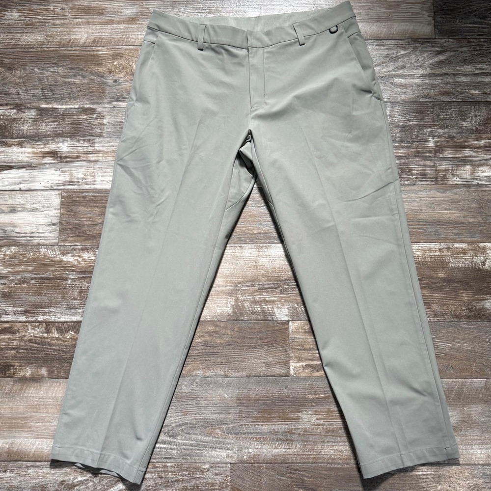 Nike 24.7 Dri-FIT Pants Mens 36x34 Olive Grey Tech Golf Trousers Active